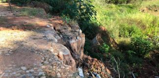 Mais uma rua com cratera aguarda obra no Cidade Nova I