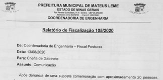 Aglomeração em reunião partidária é interrompida por fiscalização