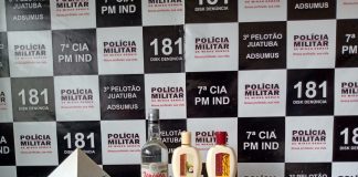 Casal suspeito de furtos é preso em Juatuba