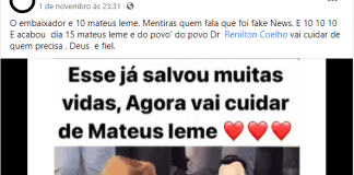 Vídeo-paródia de campanha em Mateus Leme é tirado do ar pela Justiça Eleitoral
