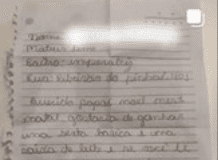 Cidadã de Mateus Leme denuncia “golpe da cartinha do Papai Noel”