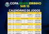 Final da Copa Brasileirinhos Sub 13 será na próxima semana