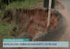 Defesa Civil de Juatuba avalia interdição da MG-050 após chuvas intensas