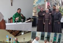 Frei Ismail se despede da Paróquia São Sebastião após seis anos em Juatuba