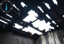 Incêndio atinge fundo de bar e danifica quatro quitinetes