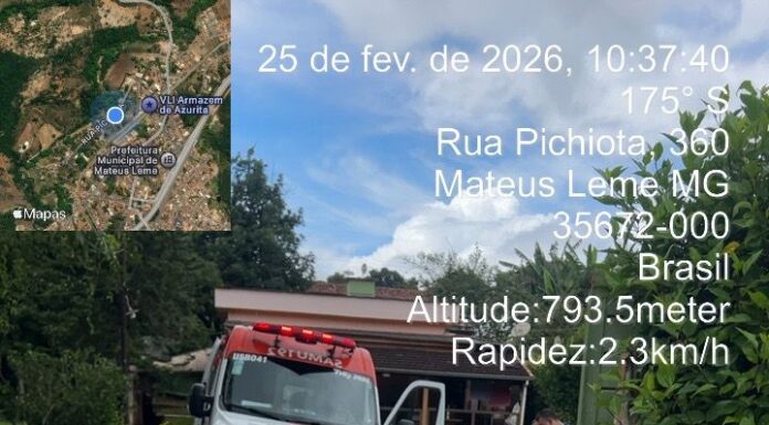 Incêndio, resgate de ambulância e quedas de árvores marcam a semana em Mateus Leme