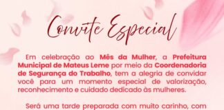 Prefeitura de Mateus Leme promove evento especial em comemoração ao Mês da Mulher