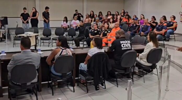 Roda de conversa marca mobilização contra a violência doméstica em Juatuba