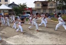 Encontro de capoeira reúne grupos de Mateus Leme e Santa Luzia