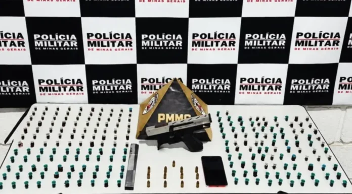 Homem é preso com submetralhadora artesanal e drogas durante operação da PM em Juatuba
